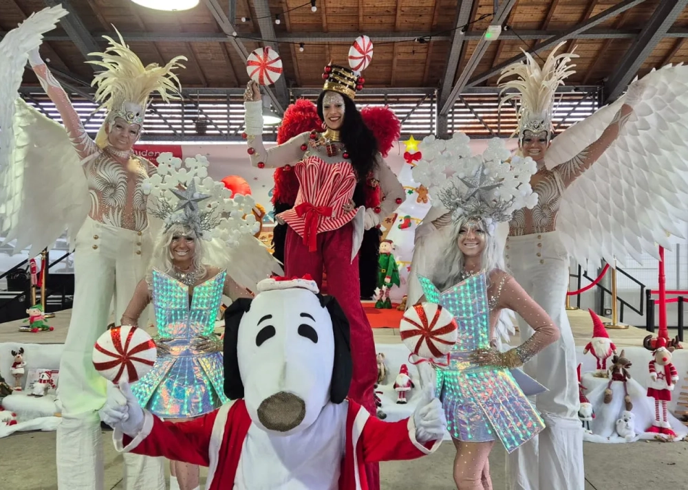 Nos animations de noel avec nos costumes sur mesure