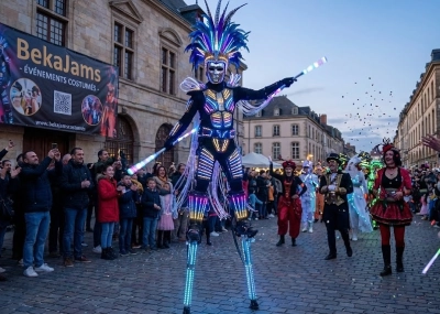échassiers lumineux pour vos événements