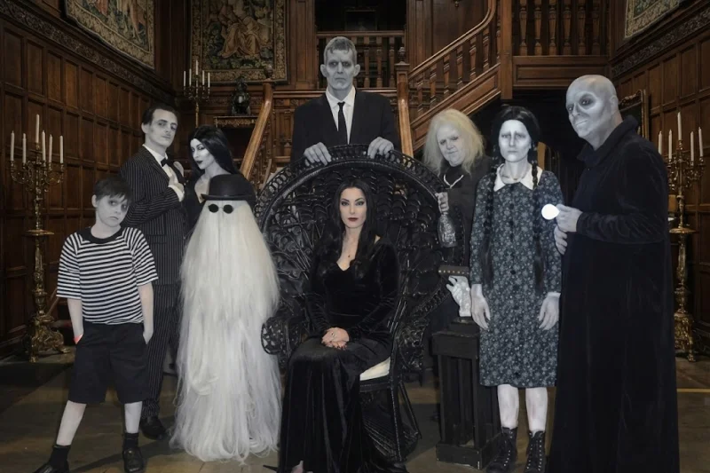 Parade costume famille adams halloween